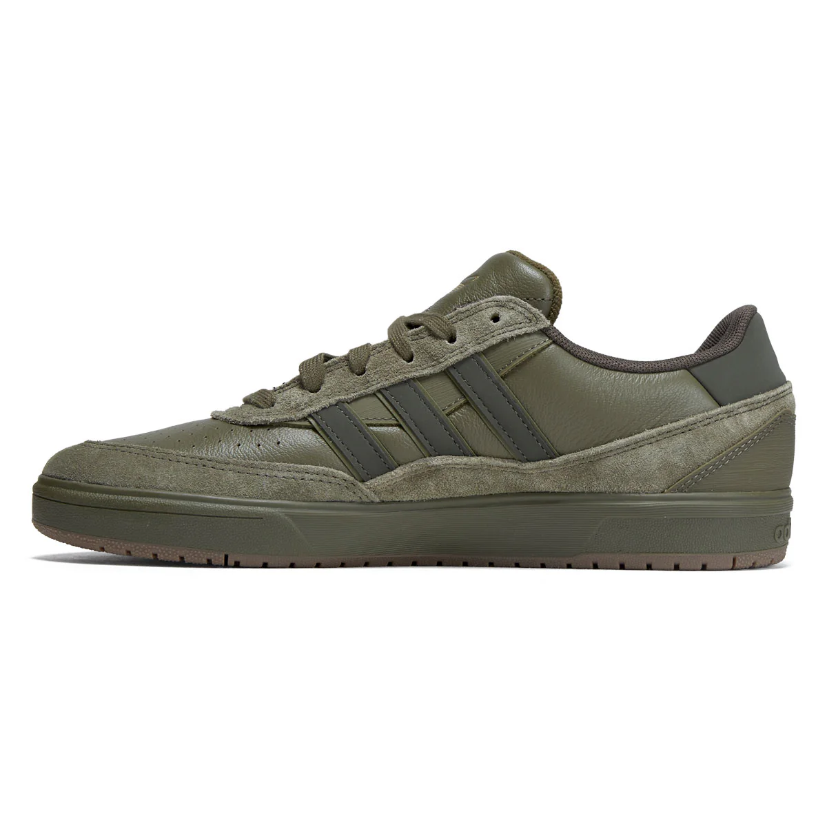 Adidas Tyshawn II Shoes - Olive Strata/Shadow Olive/Gum - Image 2