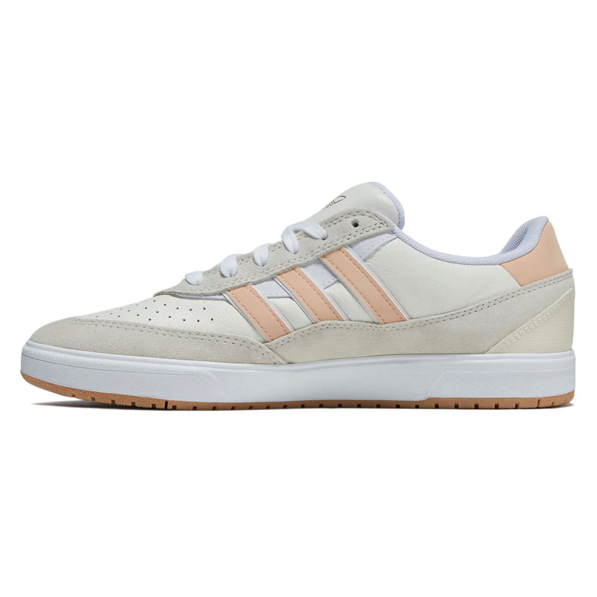 Adidas Tyshawn II Shoes - Wonder White/Powder Coral/Off White - Image 2