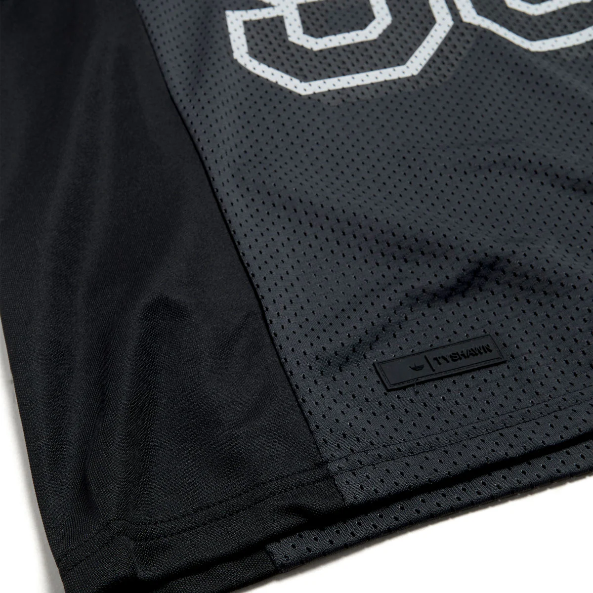 Adidas Tyshawn Jersey - Black/Iron Metallic/Carbon - Image 3