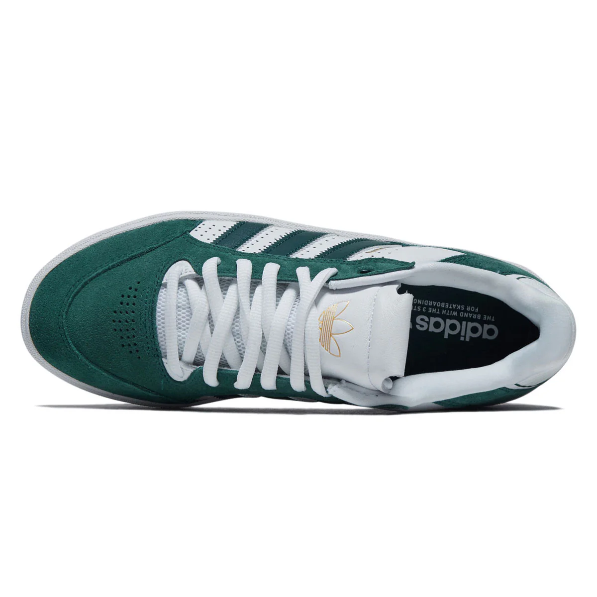 Adidas Tyshawn Low Shoes - Collegiate Green/Collegiate Green/Ftwr White - Image 3