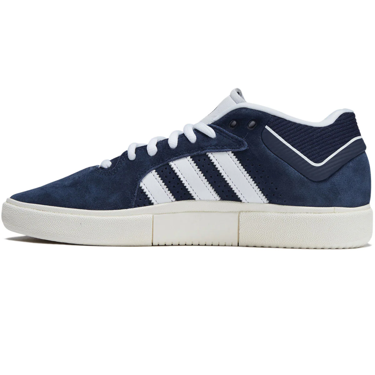 Adidas Tyshawn Shoes - Collegiate Navy/Ftwr White/Chalk White - Image 2