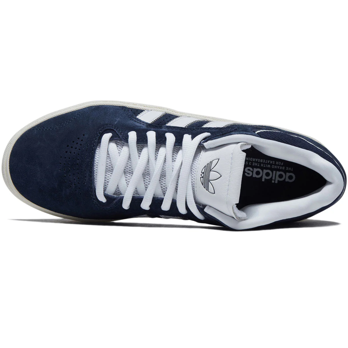 Adidas Tyshawn Shoes - Collegiate Navy/Ftwr White/Chalk White - Image 3