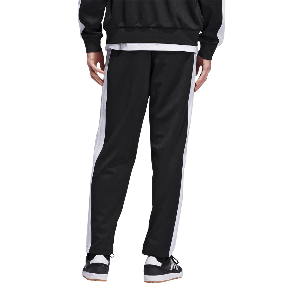 Adidas Tyshawn Track Pants - Black/White/Dash Grey - Image 2