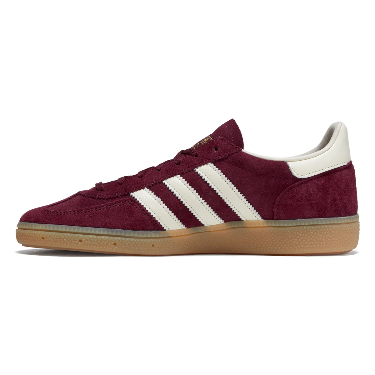 Adidas Womens Handball Spezial Shoes - Maroon/Cream White/Gold Metallic - Image 2