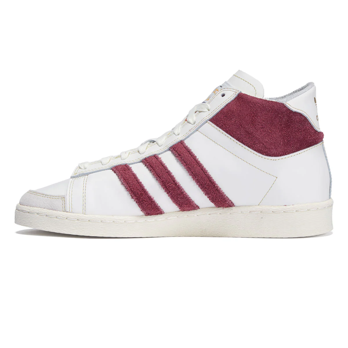 Adidas x Mark Gonzales Jabbar Hi Shoes - Alumina/Chalk White/Shadow Red - Image 2