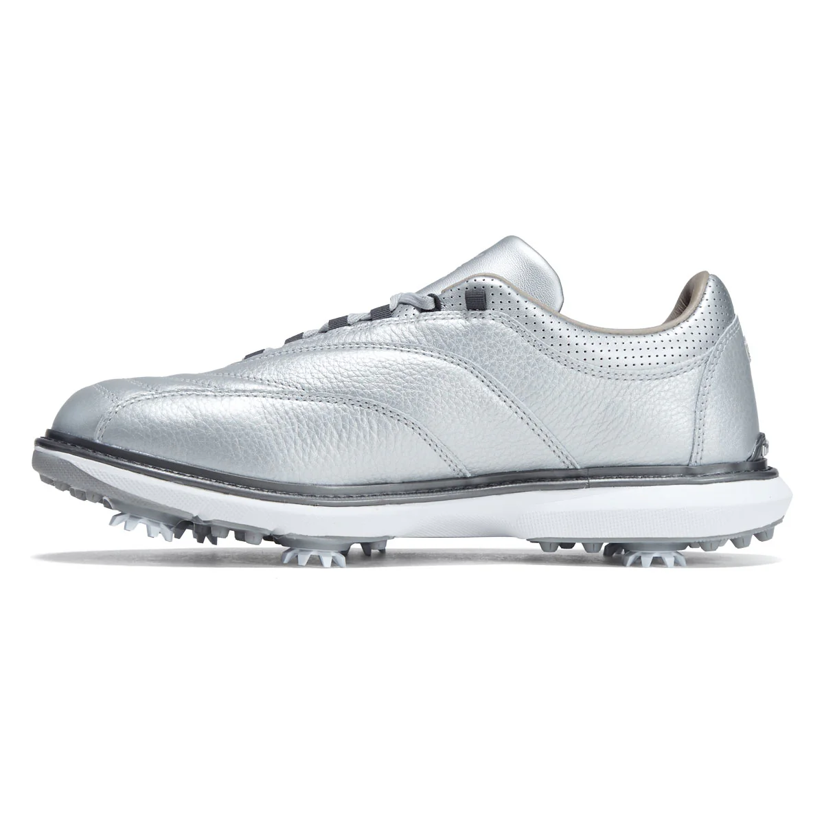 Adidas x Metalwood MC70 Golf Shoes - Silver Metallic/Iron Metallic/Grey - Image 2