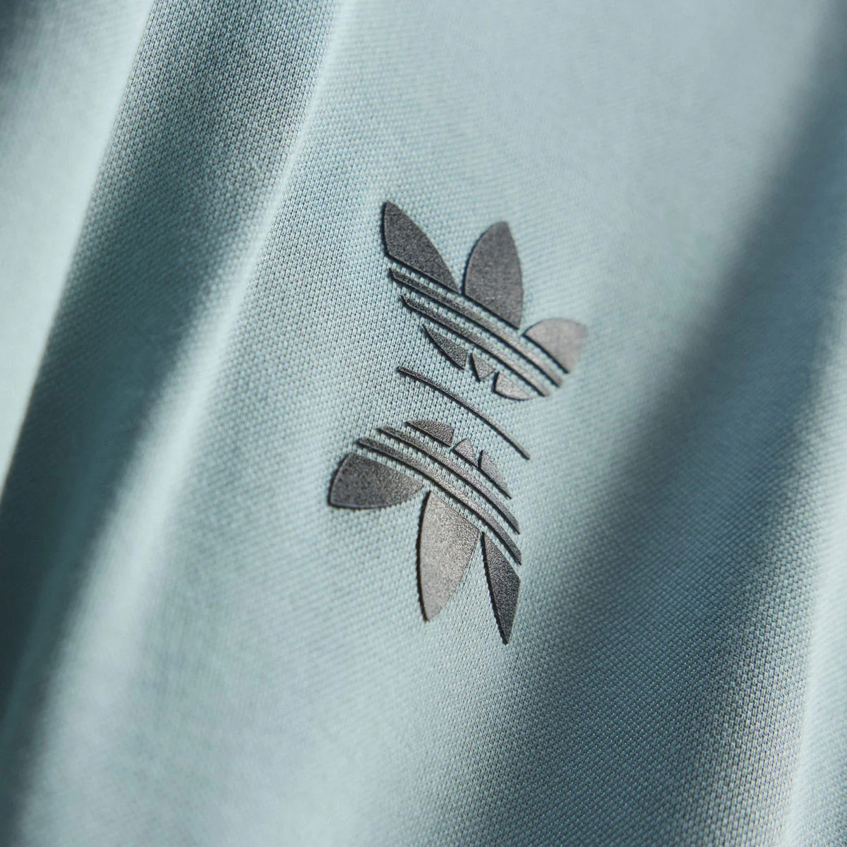 Adidas x Metalwood Originals Polo Shirt - Green Earth - Image 6