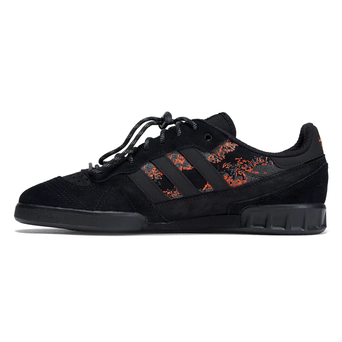 Adidas x Mike Arnold Handball Top Shoes - Core Black/Core Black/Semi Impact Orange - Image 2