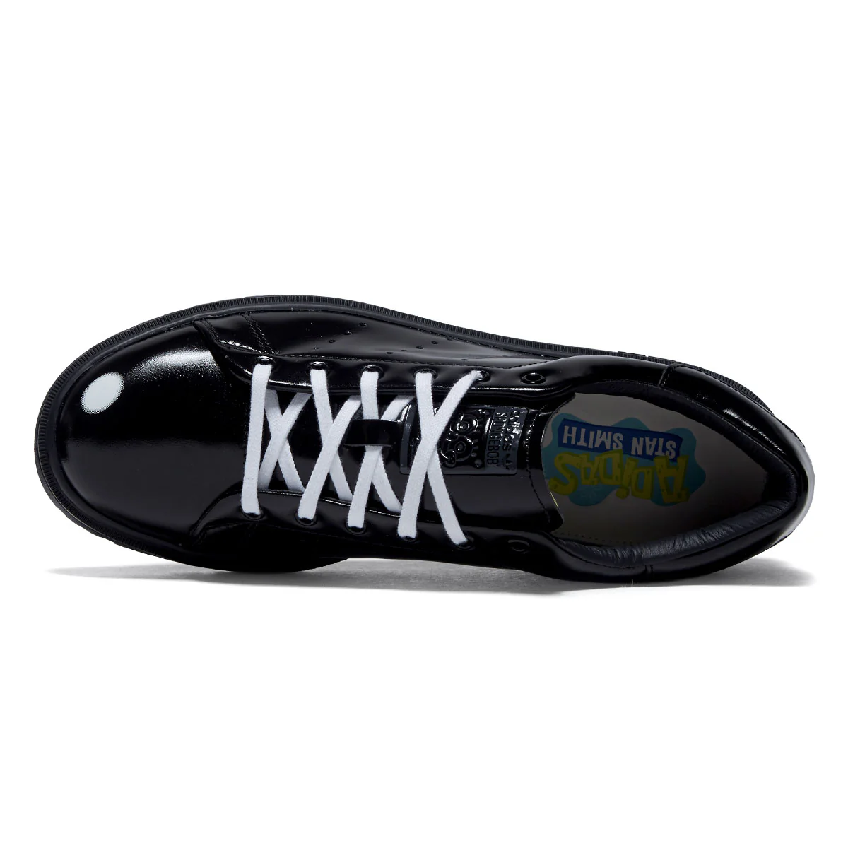 Adidas x Spongebob Stan Smith Freizeit Shoes - Core Black/Core Black/Ftwr White - Image 3