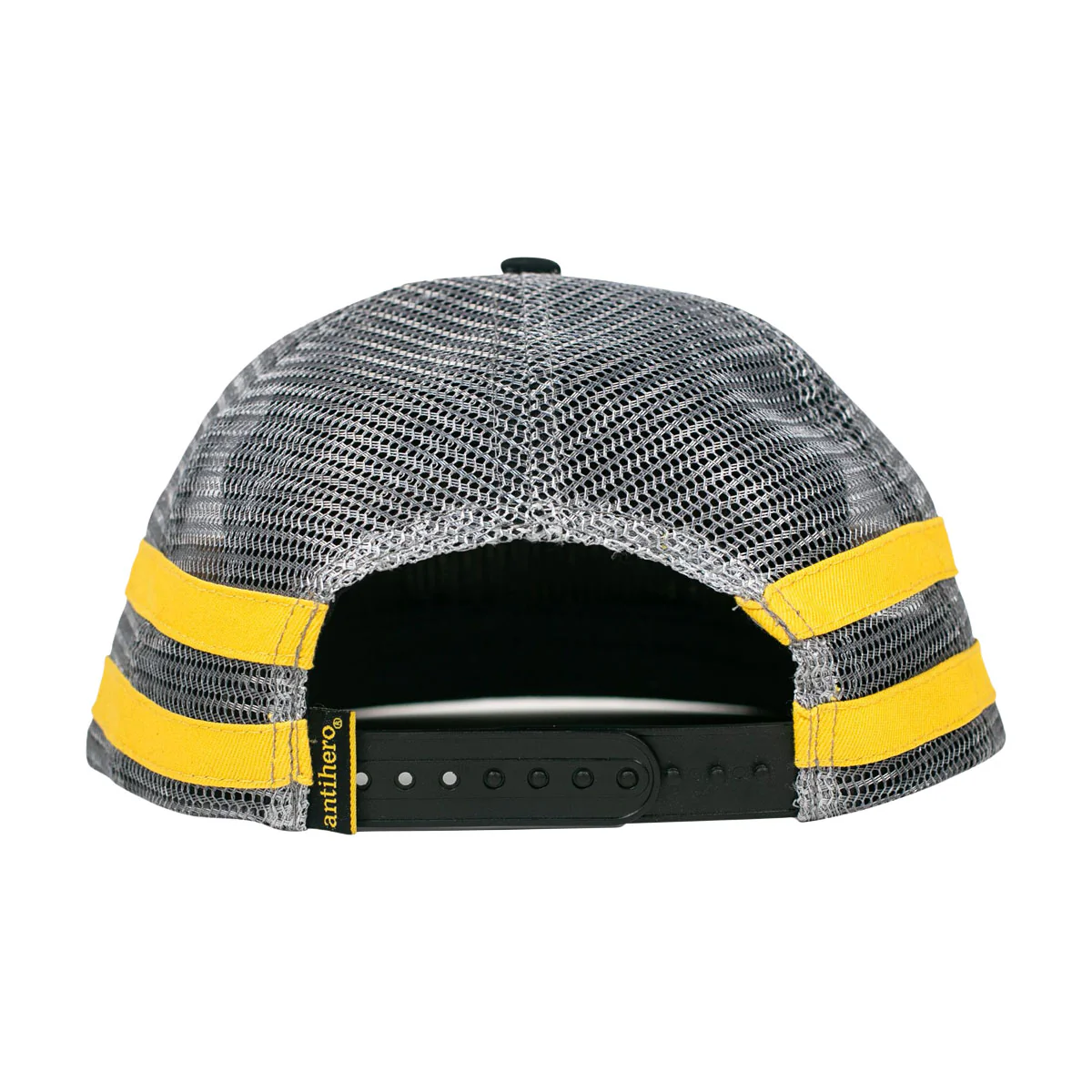 Anti-Hero Basic Eagle Hat - Black/Charcoal/Yellow - Image 2