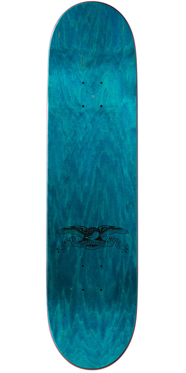 Anti-Hero Classic Eagle Skateboard Deck - Black - 8.125" - Image 2