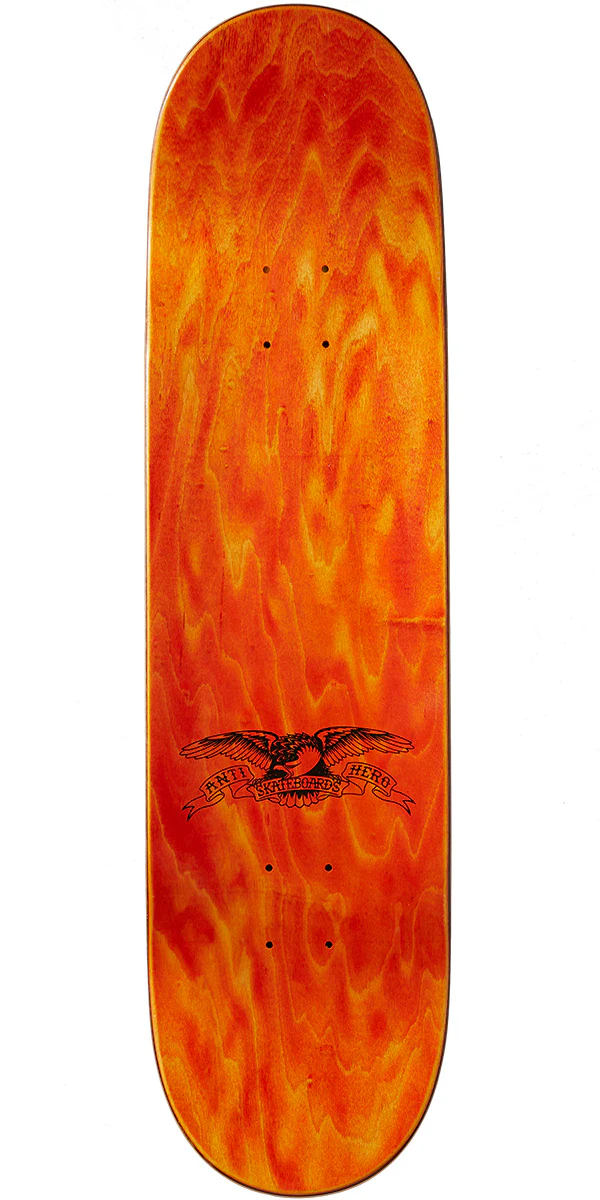 Anti-Hero Classic Eagle Skateboard Deck - Grey - 8.25" - Image 2