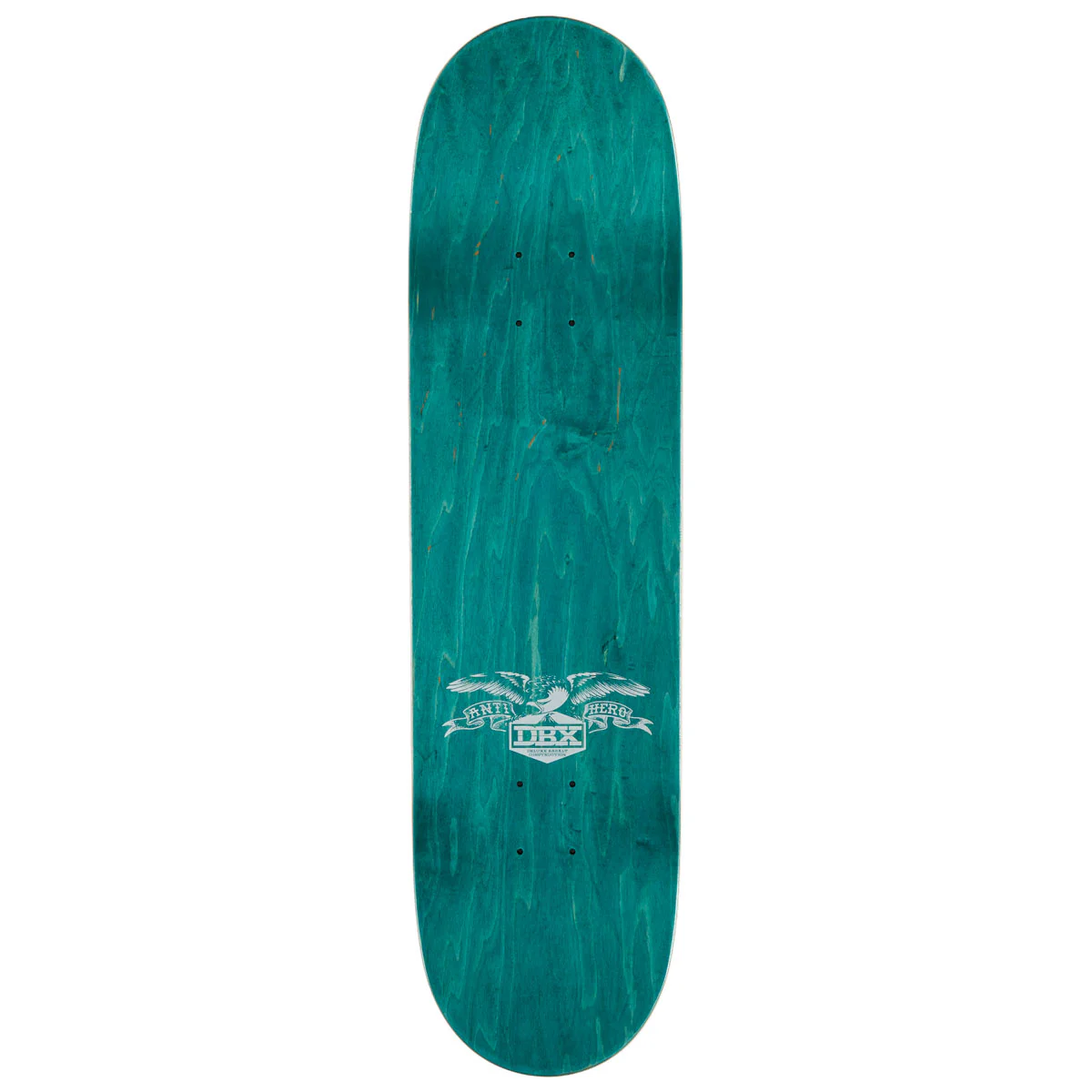 Anti-Hero Grant Makalassi Construction Re-color DBX Skateboard Complete - Silver - 8.50" - Image 2