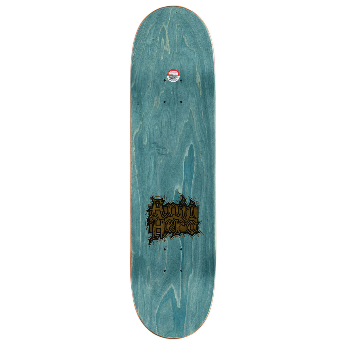 Anti-Hero Grant Medieval Skateboard Deck - Brown - 8.38" - Image 2