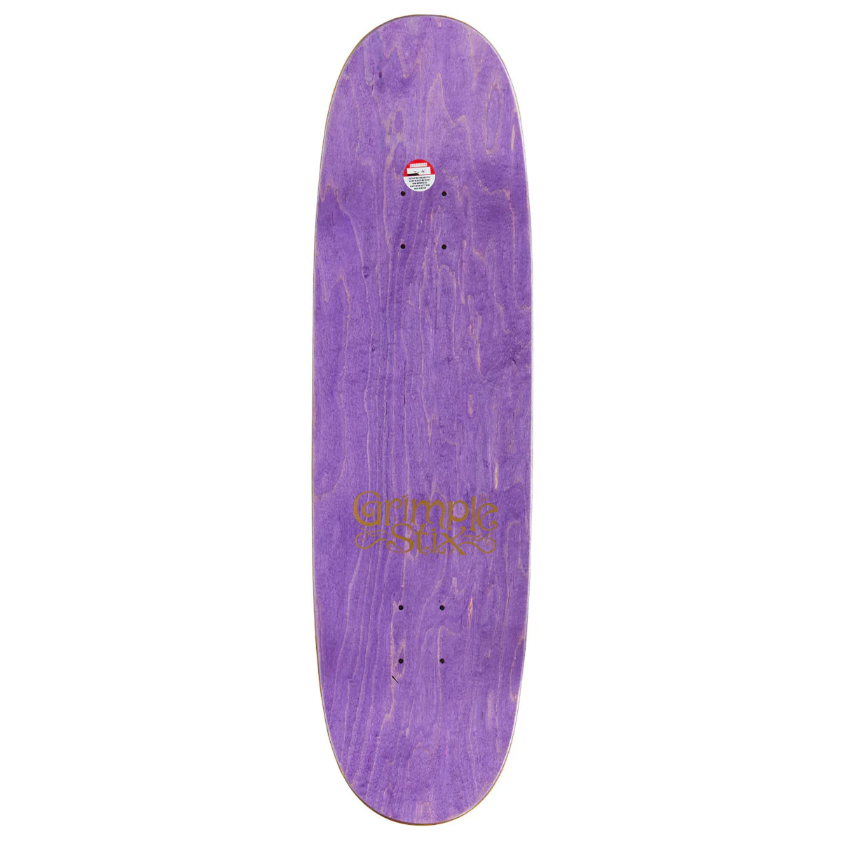 Anti-Hero Hewitt Grimple Stix Fabrage Egg Skateboard Deck - Cream - 8.75" - Image 2