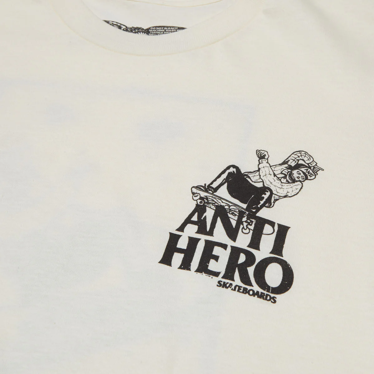 Anti-Hero Hewitt Lance T-Shirt - Cream/Black - Image 3