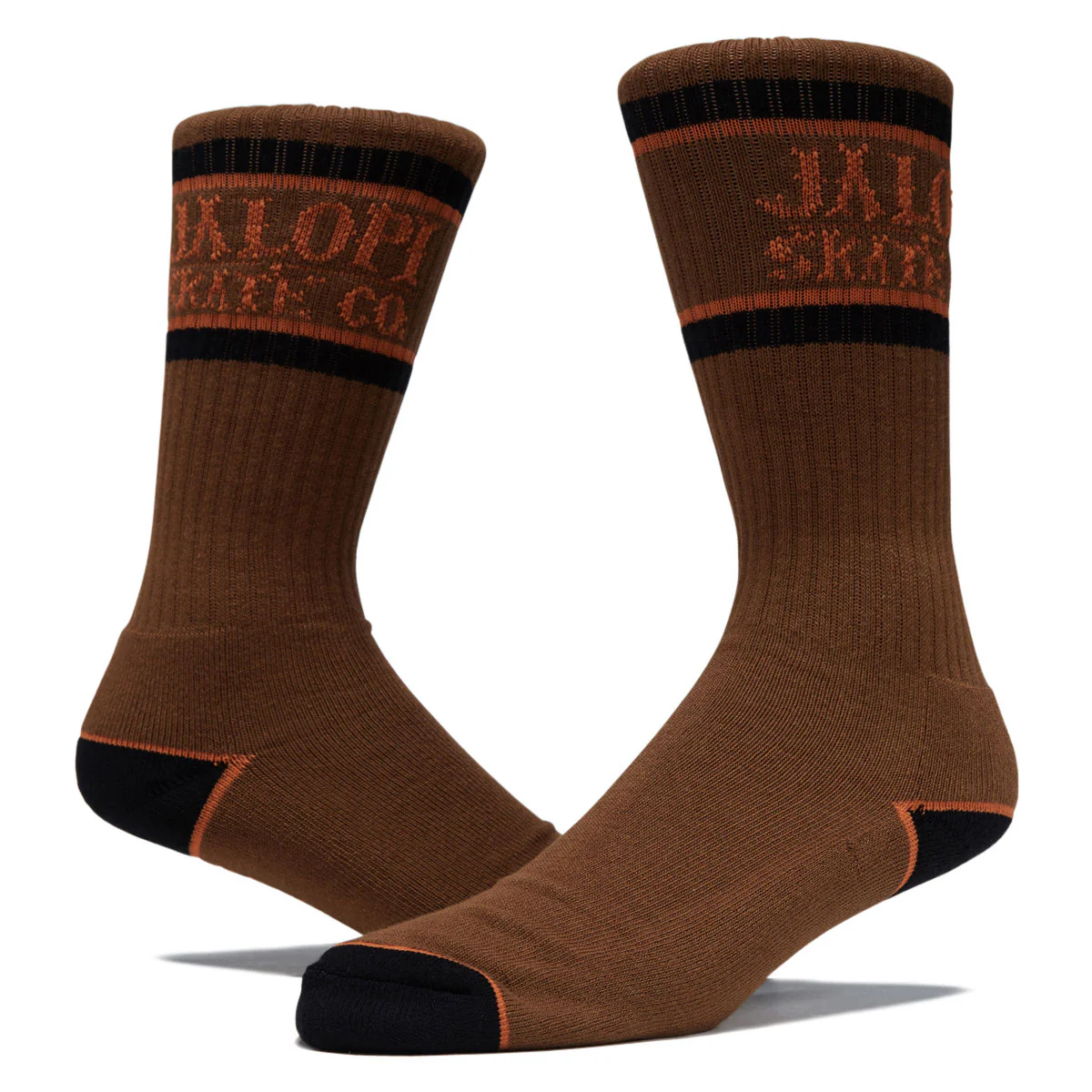 Anti-Hero I'm Lost Too Socks - Brown/Orange/Black - Image 2
