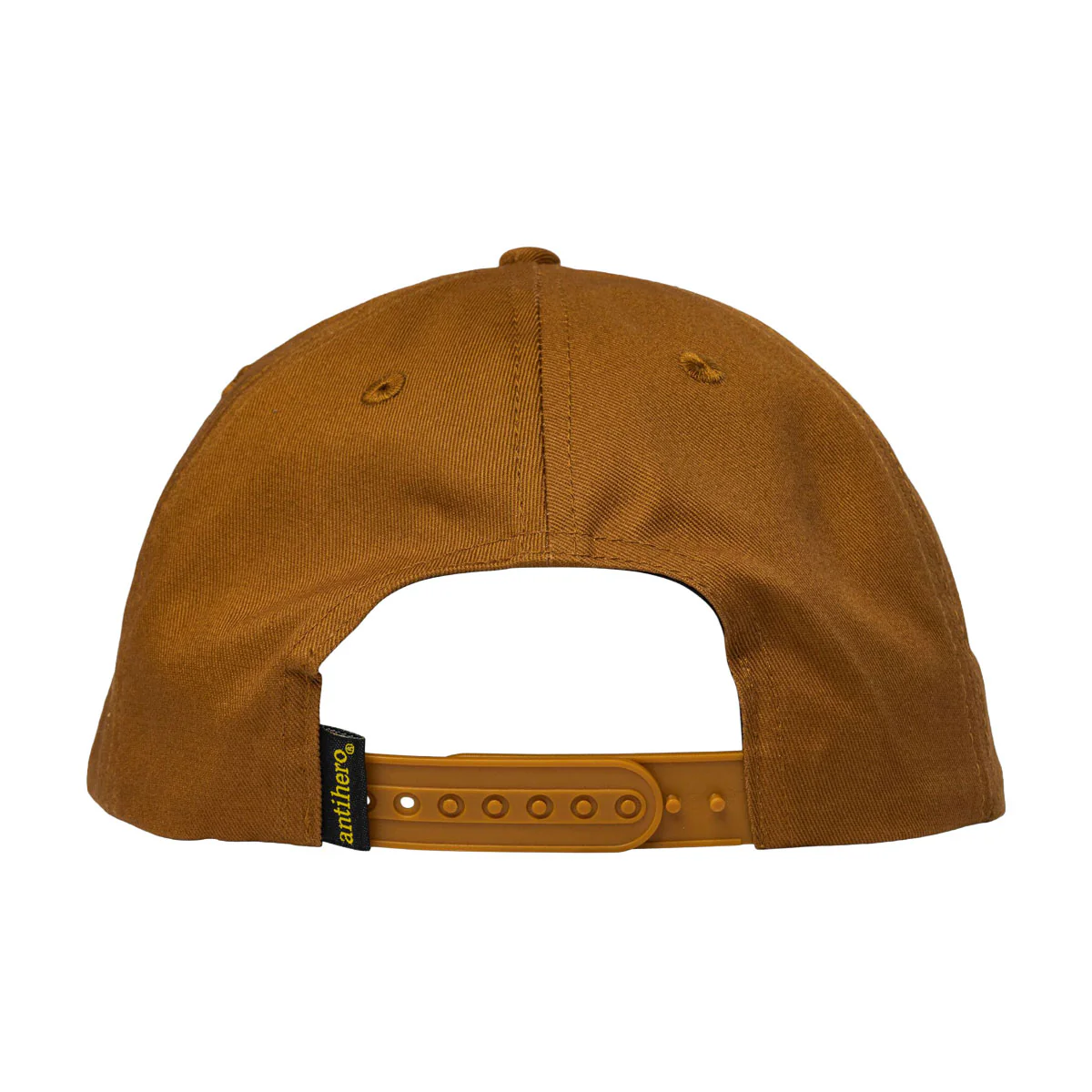Anti-Hero Lil Pigeon Hat - Medium Brown/Yellow - Image 2