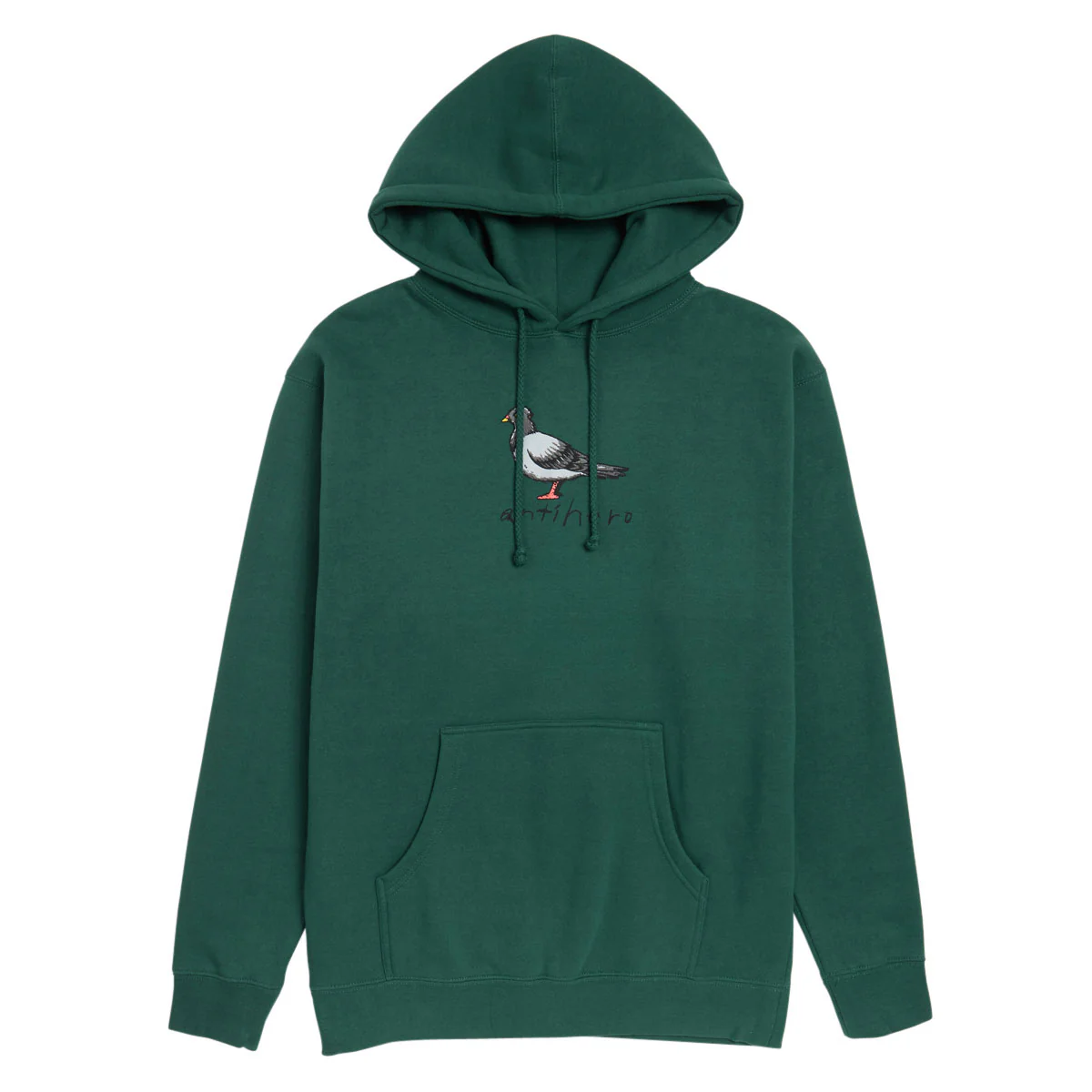 Anti-Hero OG Pigeon Hoodie - Dark Green/Multi Color