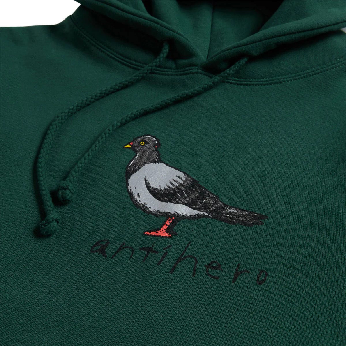 Anti-Hero OG Pigeon Hoodie - Dark Green/Multi Color - Image 2