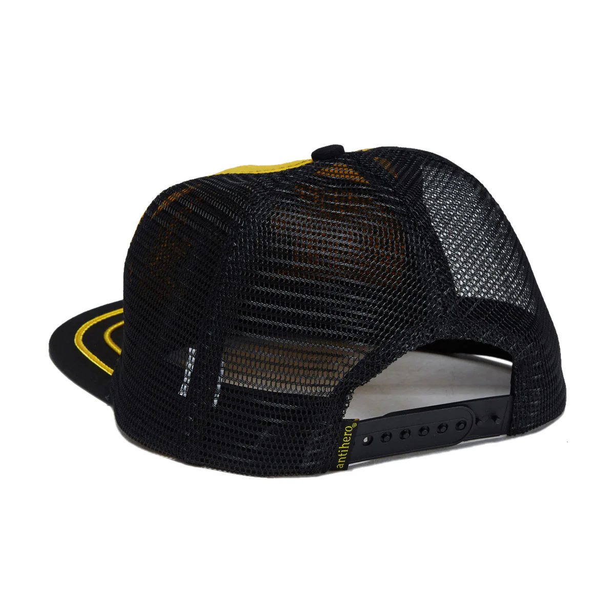 Anti-Hero One Eight Hauling Hat - Black/Yellow - Image 2