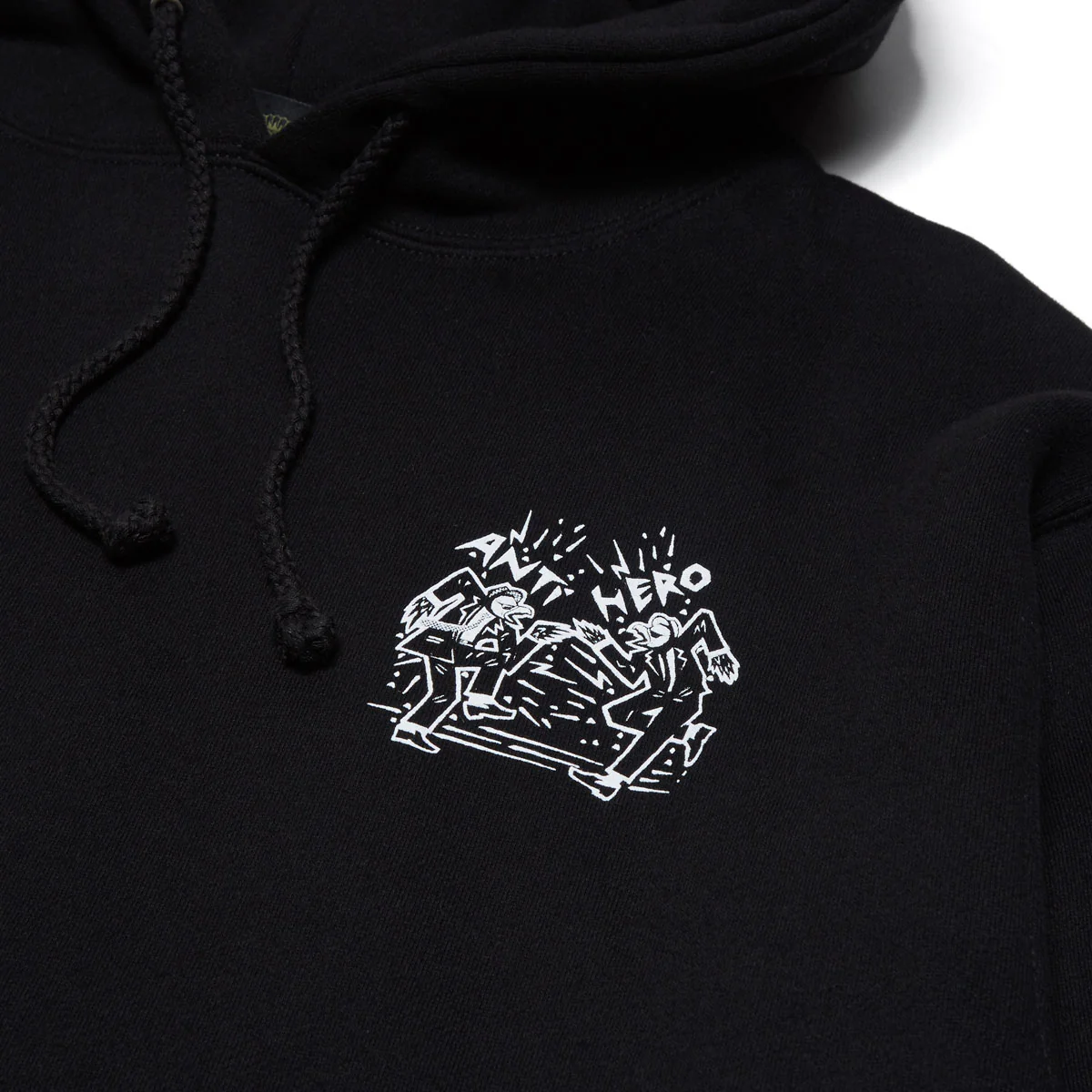 Anti-Hero Ruder Bwoys Hoodie - Black/White - Image 3