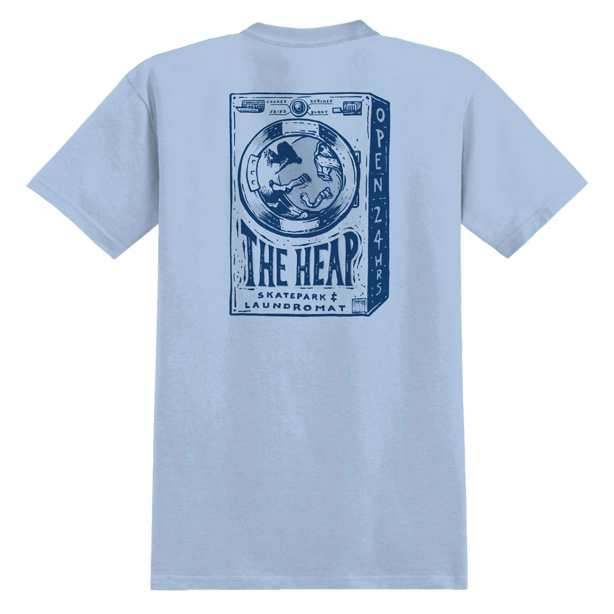 Anti-Hero The Heap T-Shirt - Powder Blue/Dark Blue