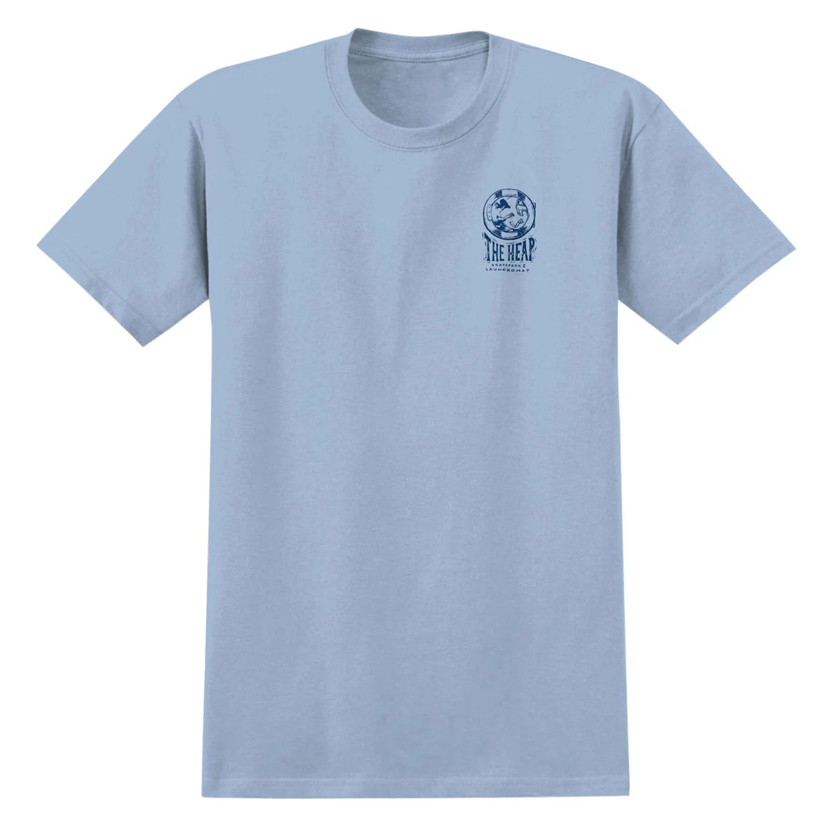 Anti-Hero The Heap T-Shirt - Powder Blue/Dark Blue - Image 2
