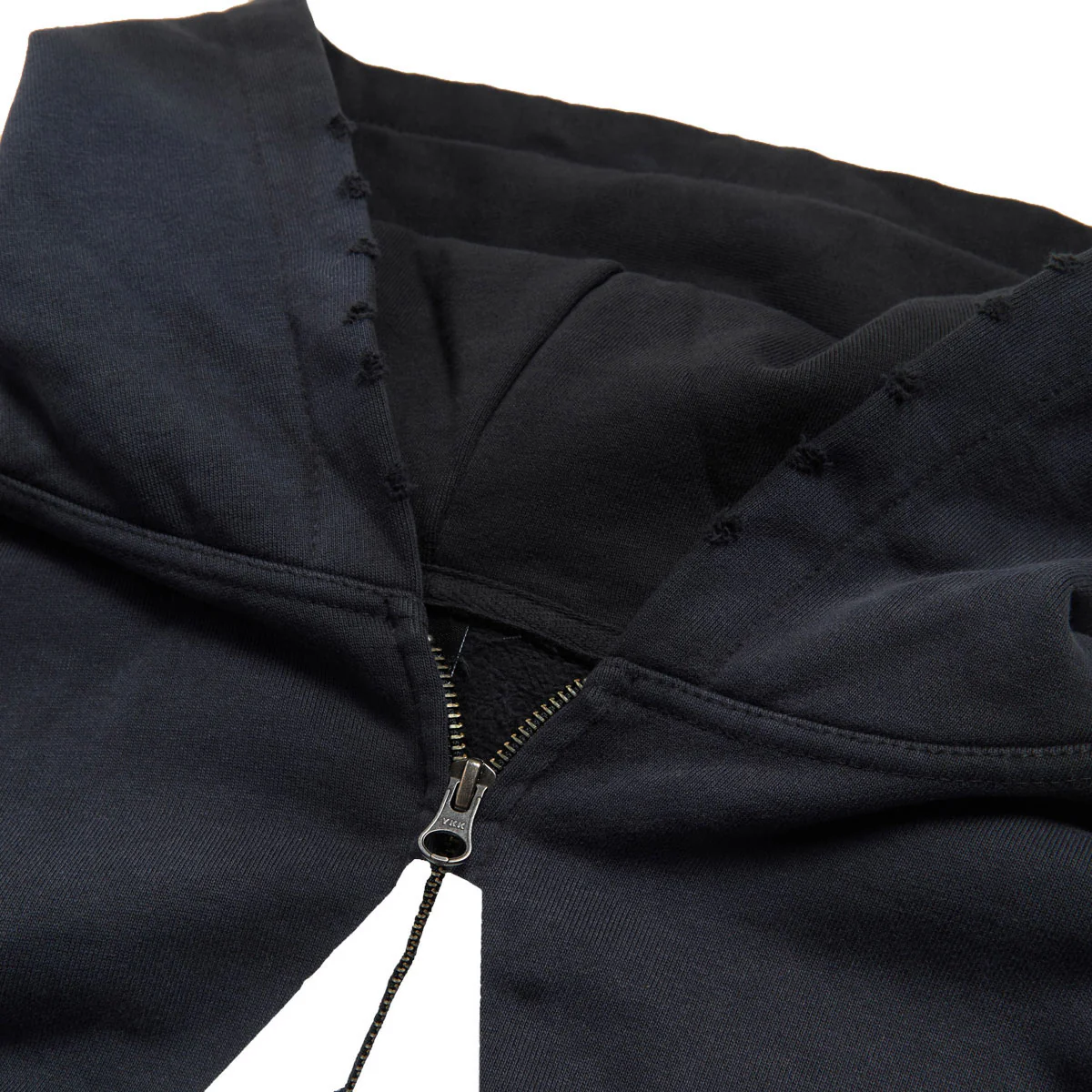 April A Logo Zip Hoodie - Vintage Black - Image 3