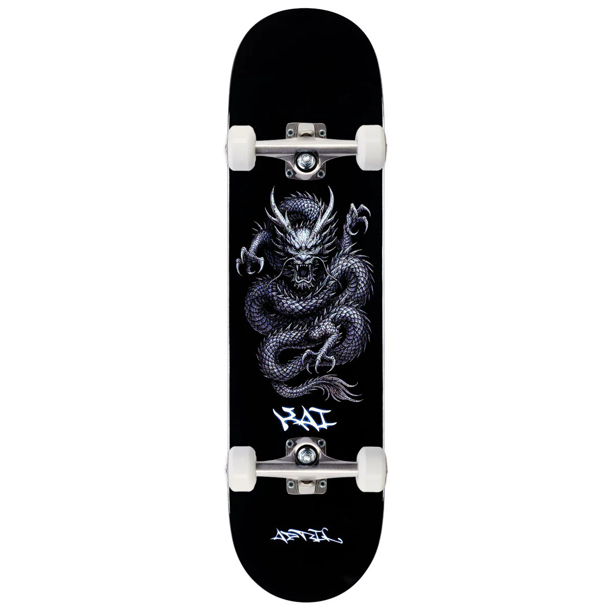 April Skateboards Kai Kishi Fantasy Skateboard Complete - Black Dip - 8.00"