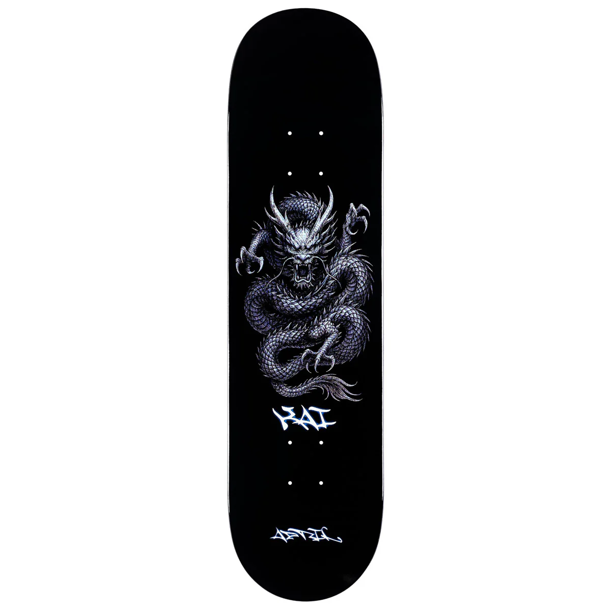 April Skateboards Kai Kishi Fantasy Skateboard Deck - Black Dip - 8.00"
