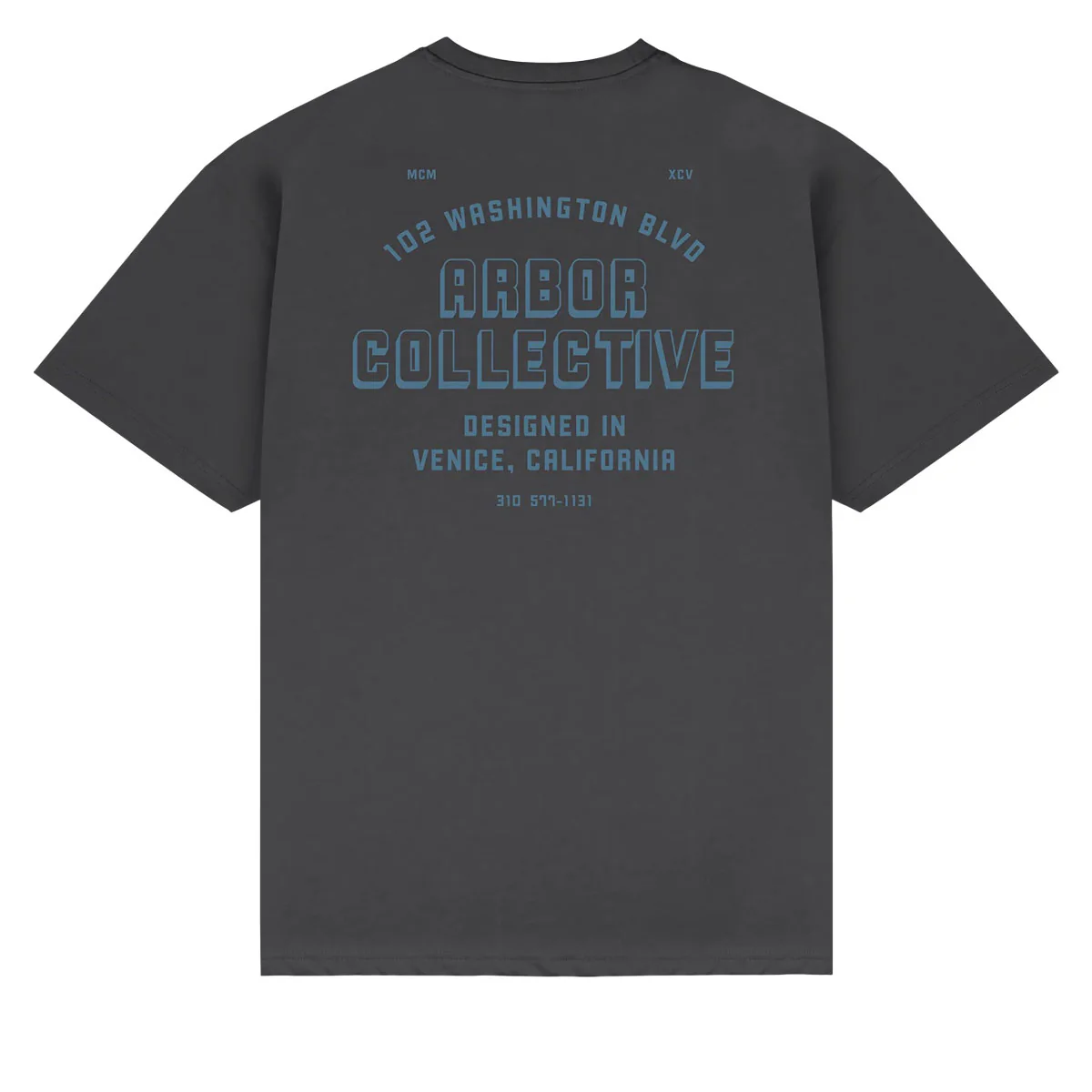 Arbor Bodega T-Shirt - Faded Black - Image 2