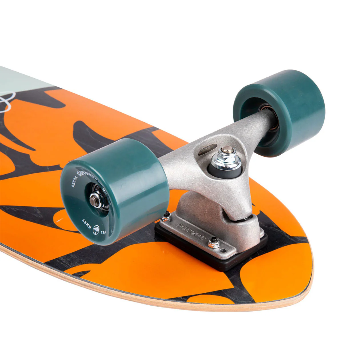 Arbor Scrambler Pre-Built Surfskate Longboard Complete - Image 4