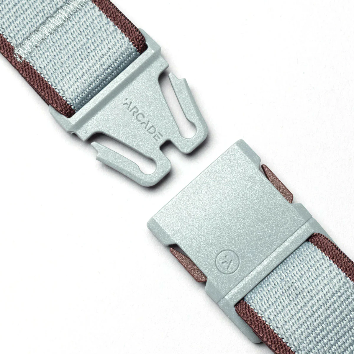 Arcade Carto Slim Belt - Cloud/Burgundy - Image 4