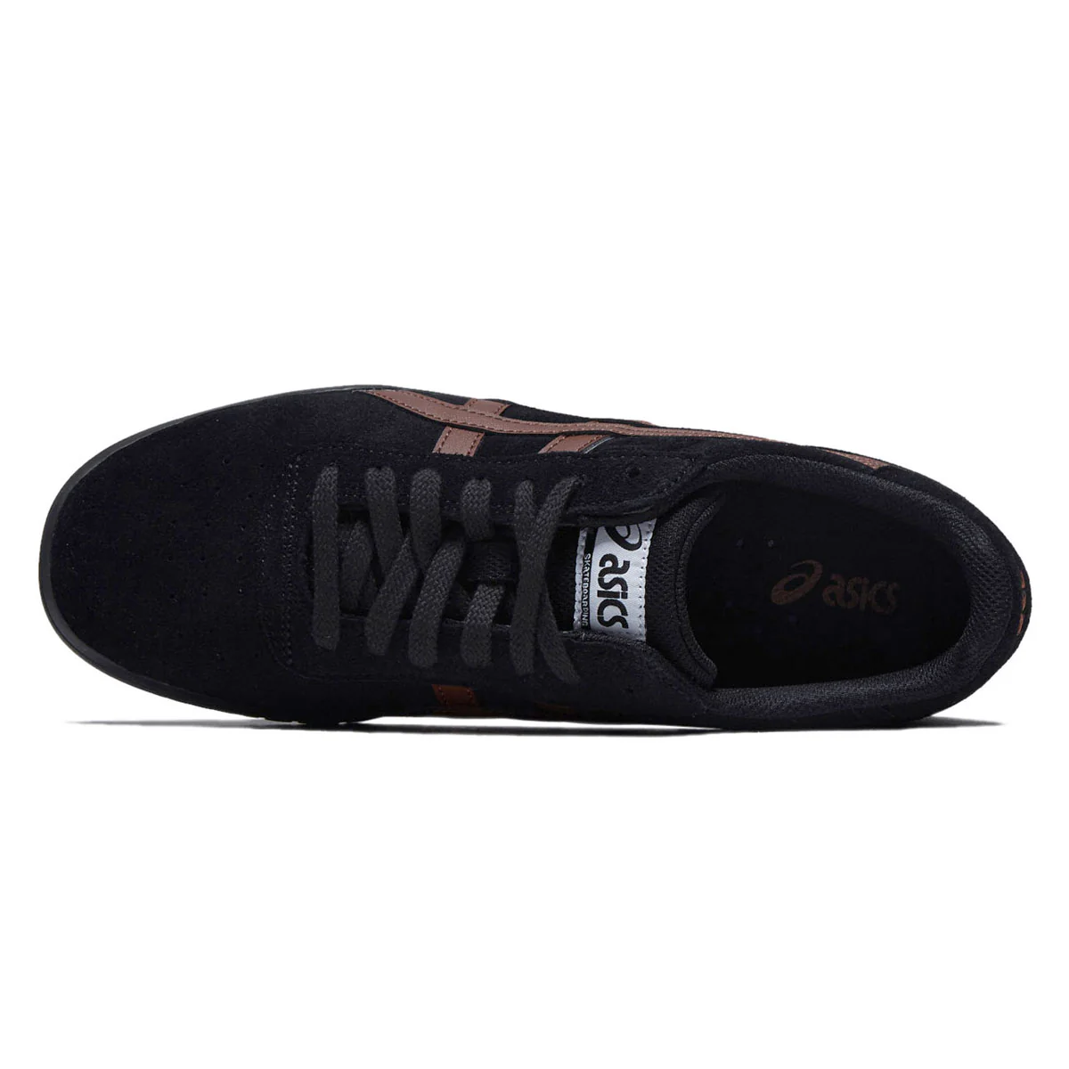 Asics Gel-Vickka Pro Shoes - Black/Reddish Brown - Image 3