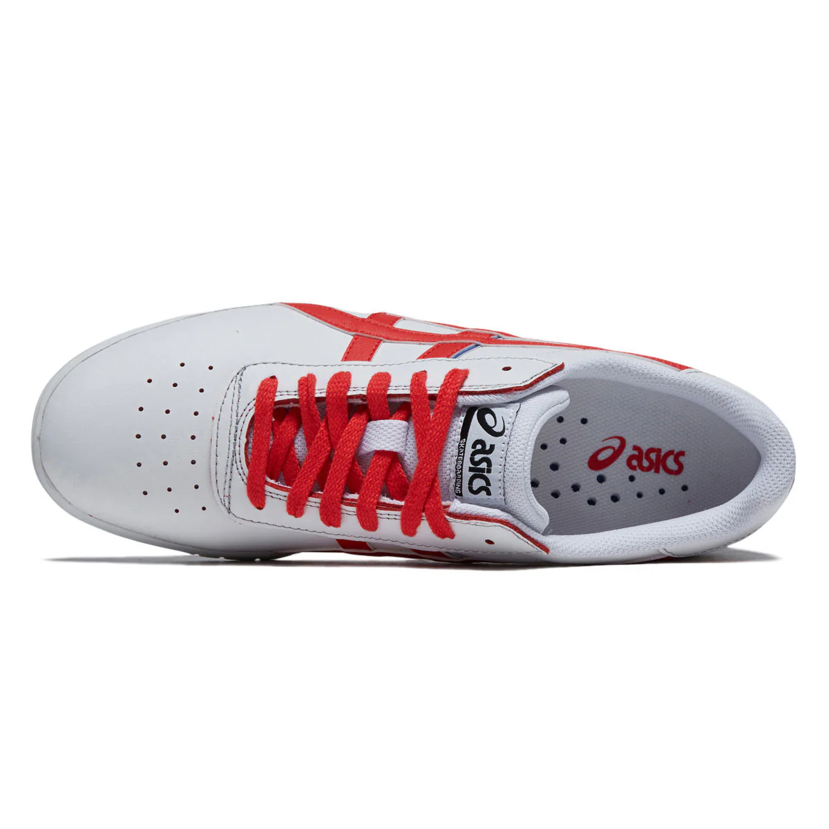 Asics Gel-Vickka Pro Shoes - White/Electric Red - Image 3