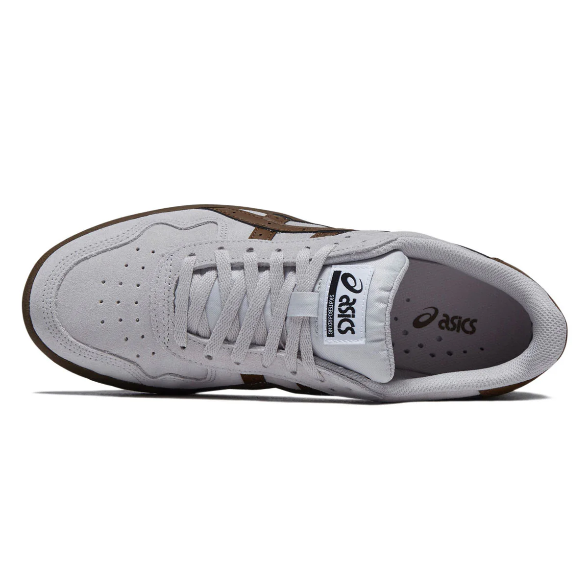 Asics Japan Pro Shoes - Cloud Grey/Brown Storm - Image 3