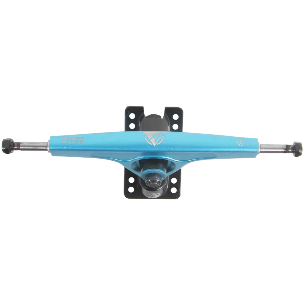 Atlas 180mm 8mm 48 Degree Ultralight Longboard Trucks - Blue Steel - Image 3