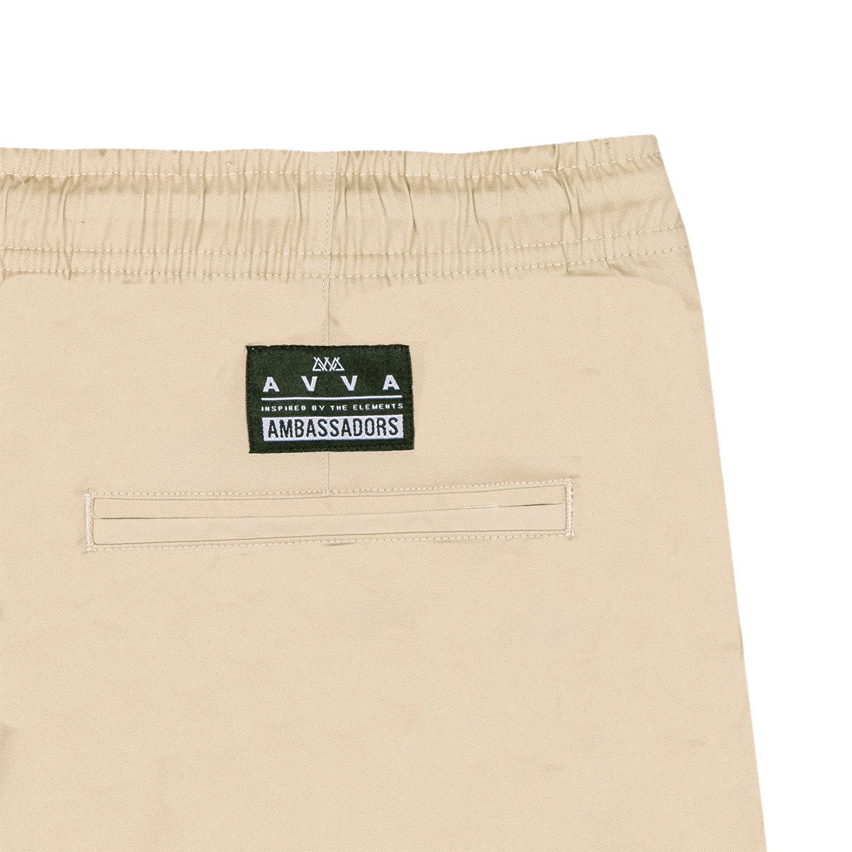 AVVA Covina Beach Shorts - Khaki - Image 5