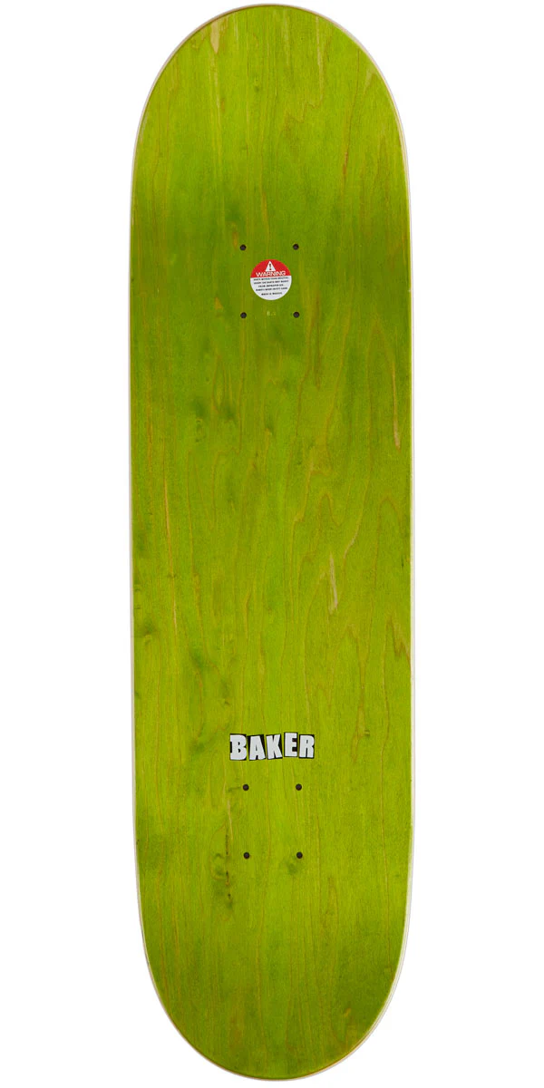 Baker Brand Logo Skateboard Complete - White - 8.60" - Image 2