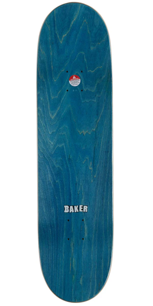 Baker Brand Logo Skateboard Deck - Black - 8.3875" - Image 2