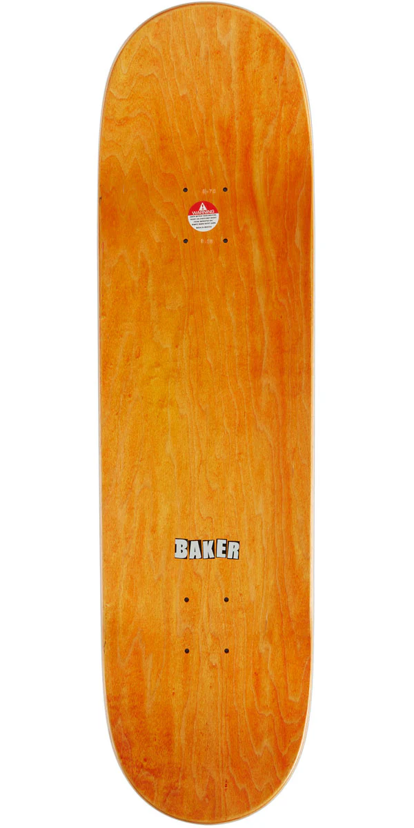 Baker Brand Logo Skateboard Deck - Black - 8.75" - Image 2