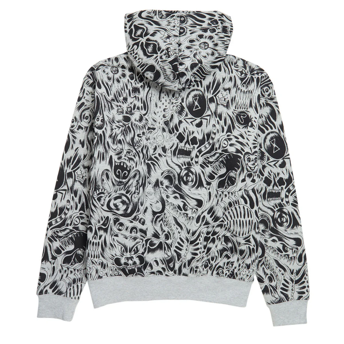 Baker Nightmare Hoodie - Heather Gray - Image 2