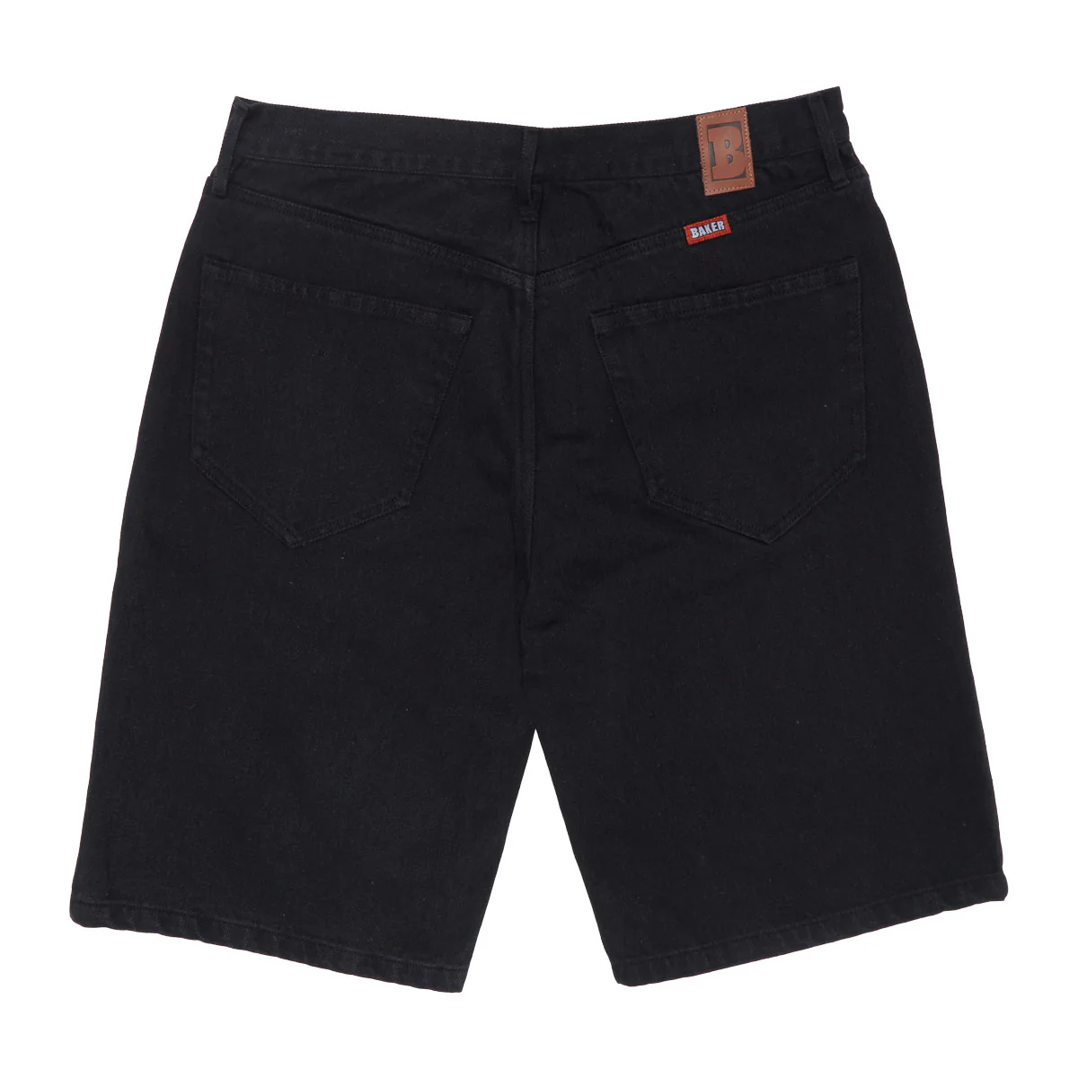 Baker Warner Denim Shorts - Black - Image 2