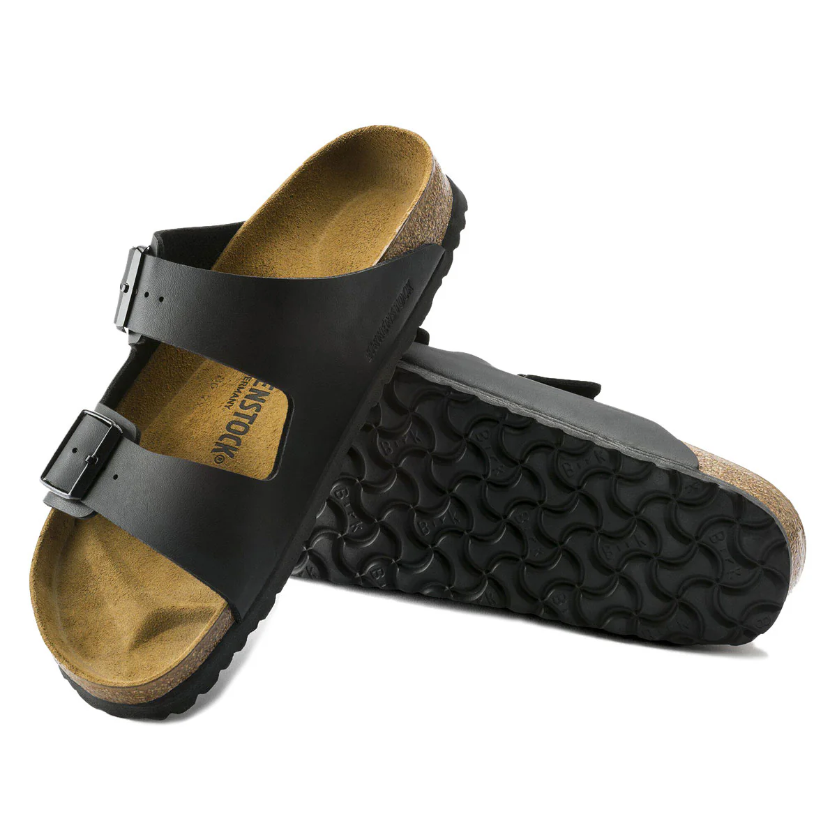 Birkenstock Arizona Sandals - Black Birko-Flor - Image 4