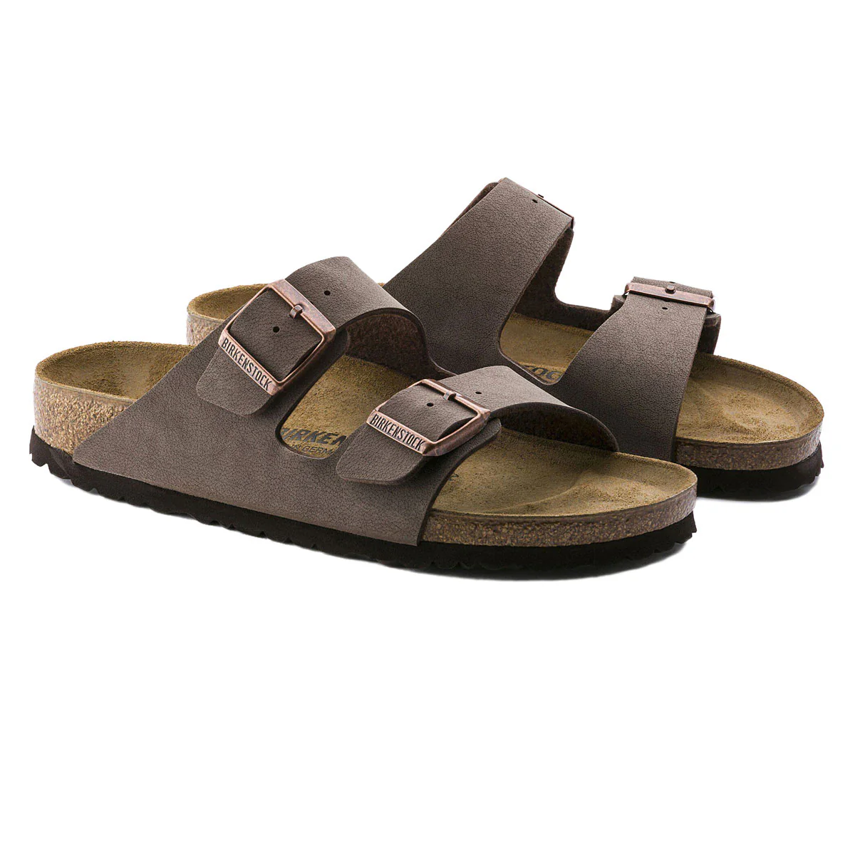 Birkenstock Arizona Sandals - Mocha Birkibuc - Image 2