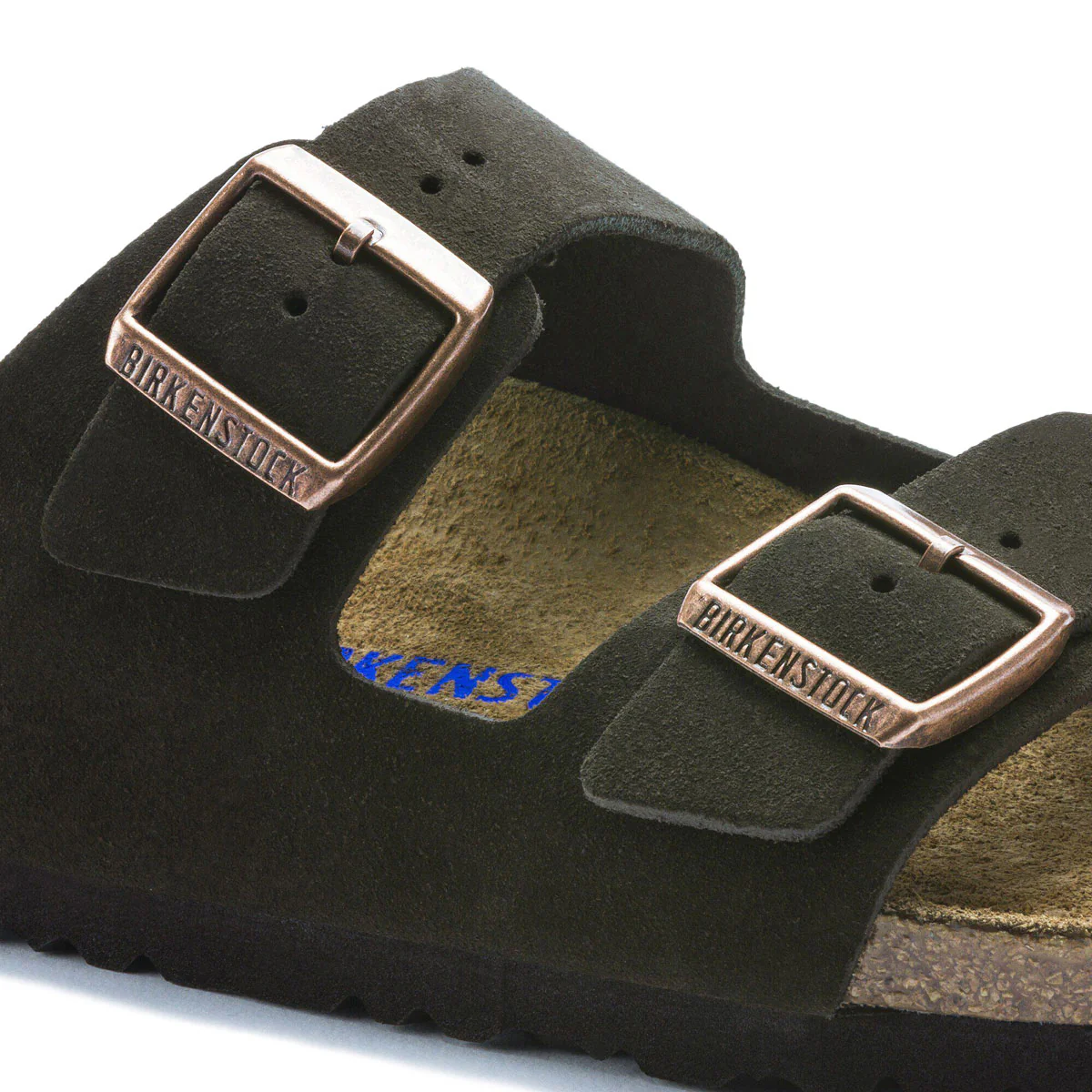 Birkenstock Arizona Soft Footbed Sandals - Mocha Suede - Image 5