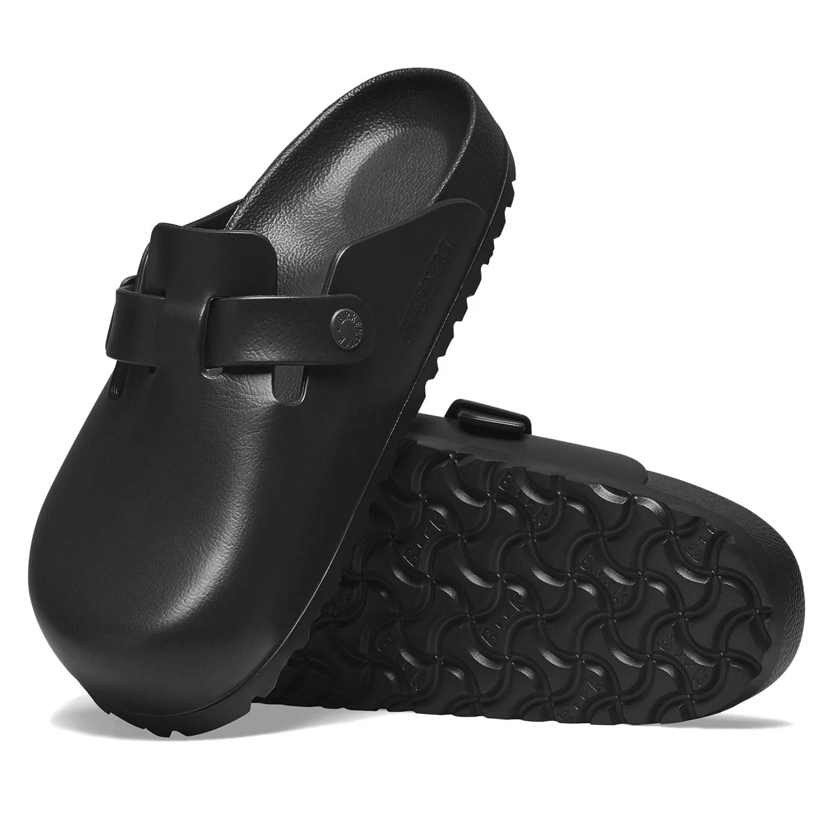 Birkenstock Boston EVA Sandals - Black - Image 4