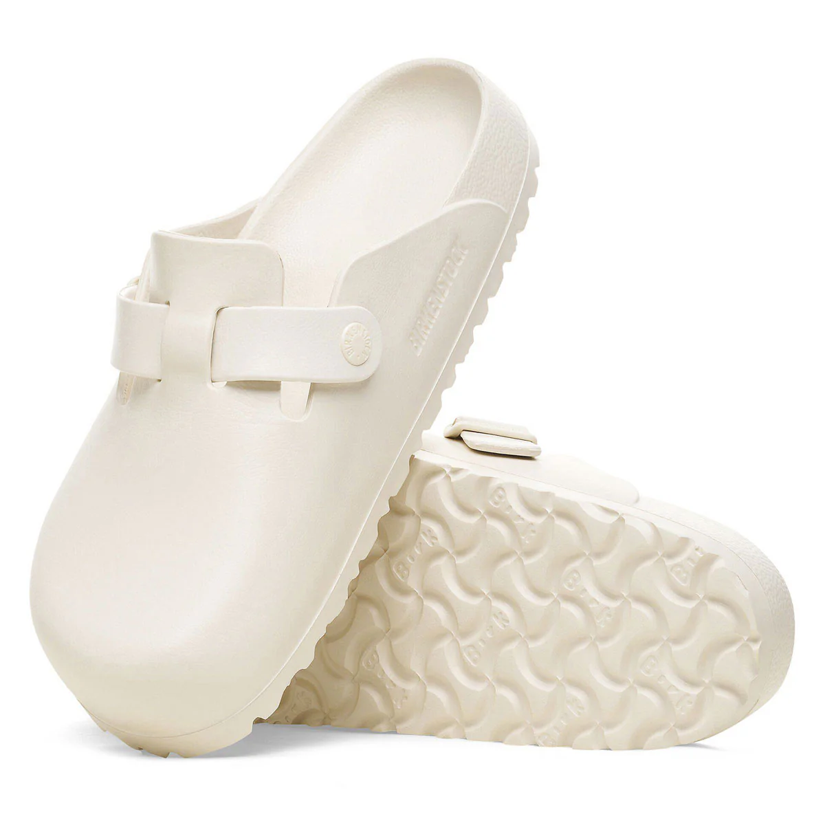 Birkenstock Boston EVA Sandals - Eggshell - Image 4