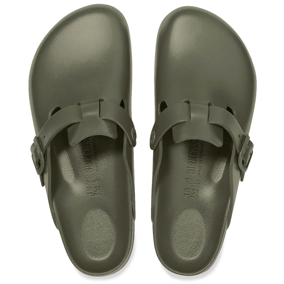 Birkenstock Boston EVA Sandals - Khaki - Image 3